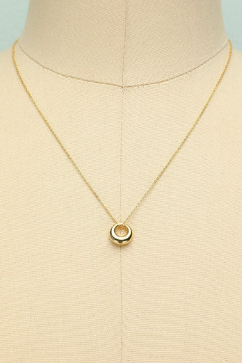 Gold Geometric Necklace - ZAPAKA