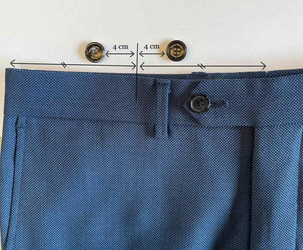 How To Sew Suspender Buttons On Pants: A Complete Guide To Adding Braces  Buttons To Your Trousers 