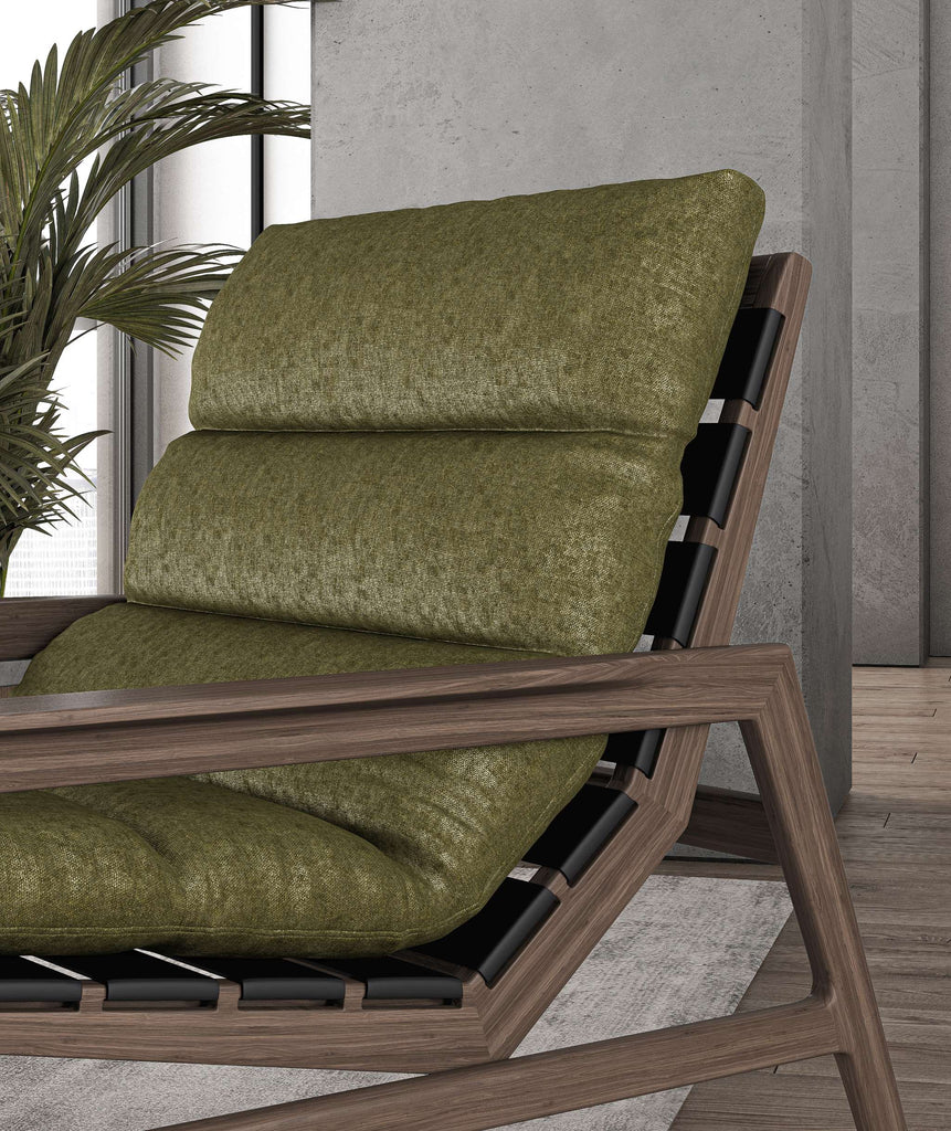 Occasional chair upholstered in 100% recycled polyester, stain resistant fabric - ISO14001 and GRS certified