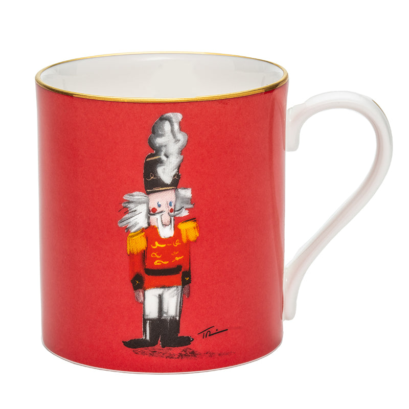 PBS Christmas Mug in Bone China