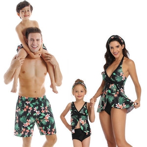 Elegant Family Matching Swimwear