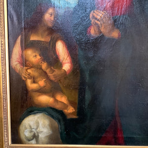 Madonna, Angel & Little St. John Adoring the Child