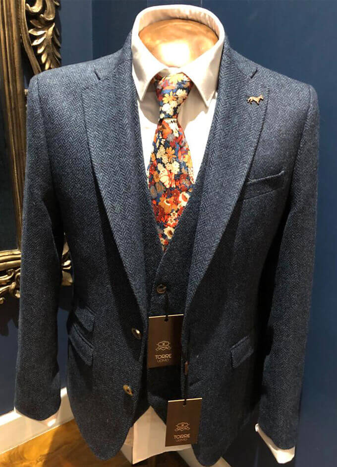 torre tweed suit