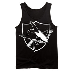 San Jose Sharks Shield - Raiders 4 Life Tank Top