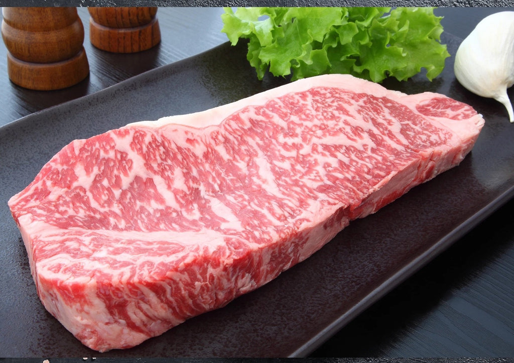 Japanese A5 Wagyu Striploin Steaks  The Best in Luxury Beef – Mister  Butcher