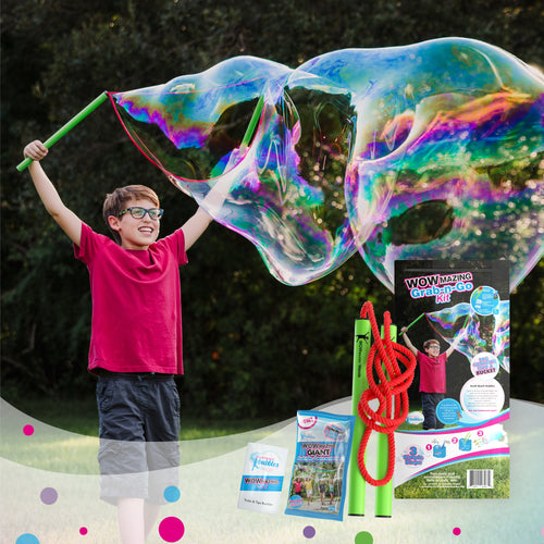 WOWmazing Giant Bubble Kit: Big Bubble Wands & Concentrate! – Riley Reigh /  Mod Market