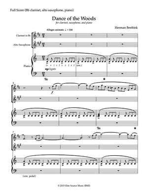 goofy ahh beat Sheet music for Flute piccolo, Clarinet in b-flat (Woodwind  Duet)