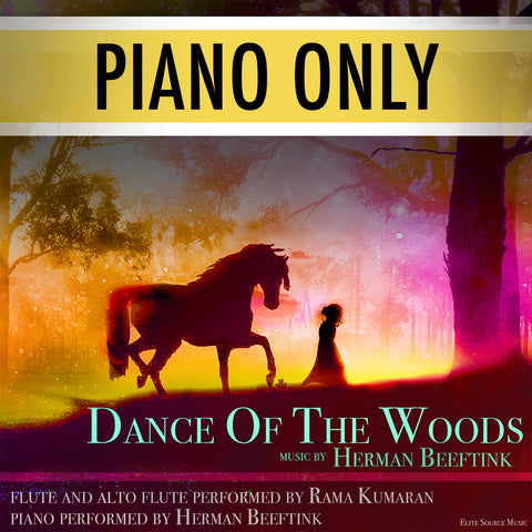 Dance of the Woods Flute and Piano Piano Only