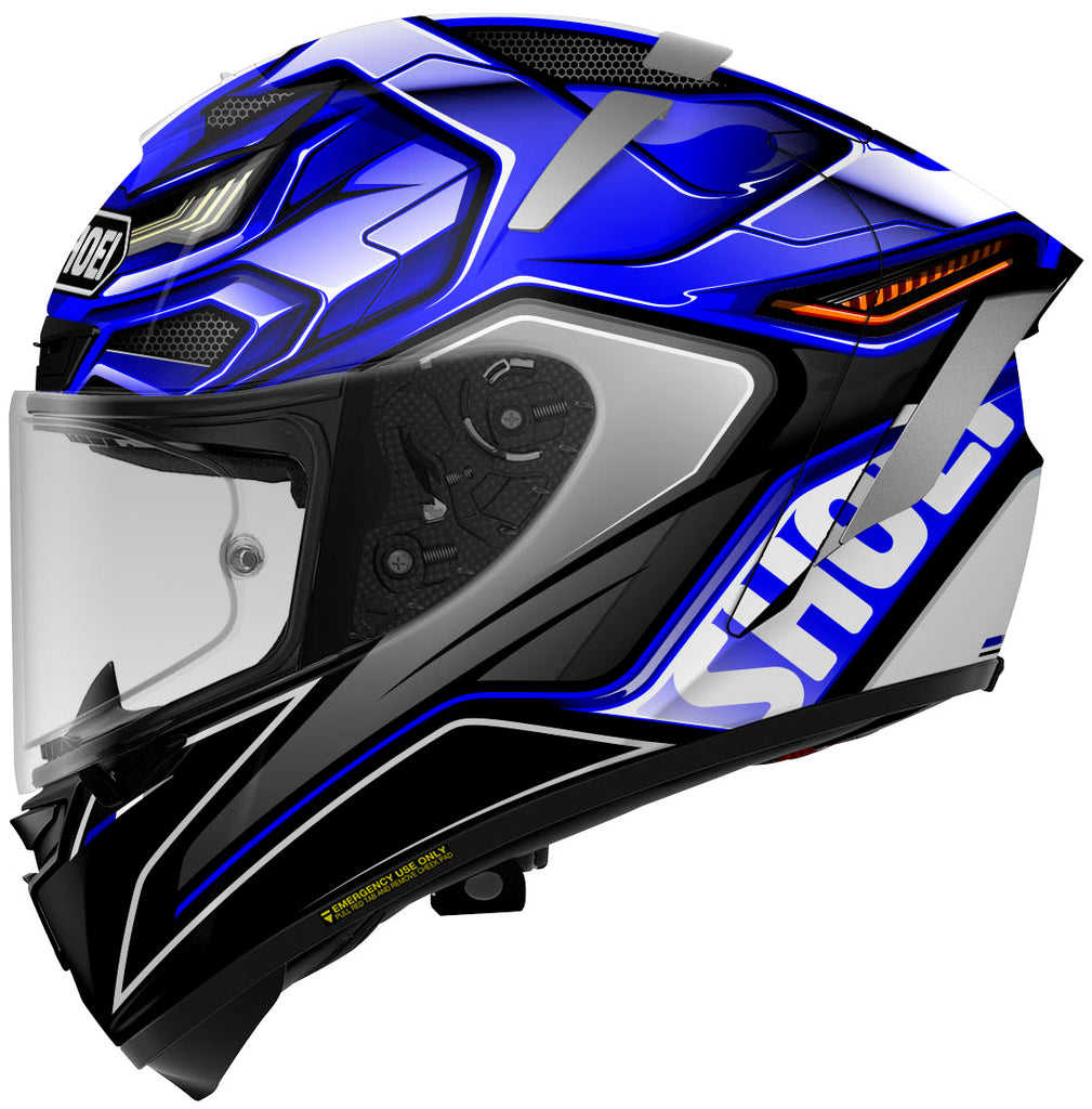 Shoei X14 Full Face Helmet Aerodyne TC-2