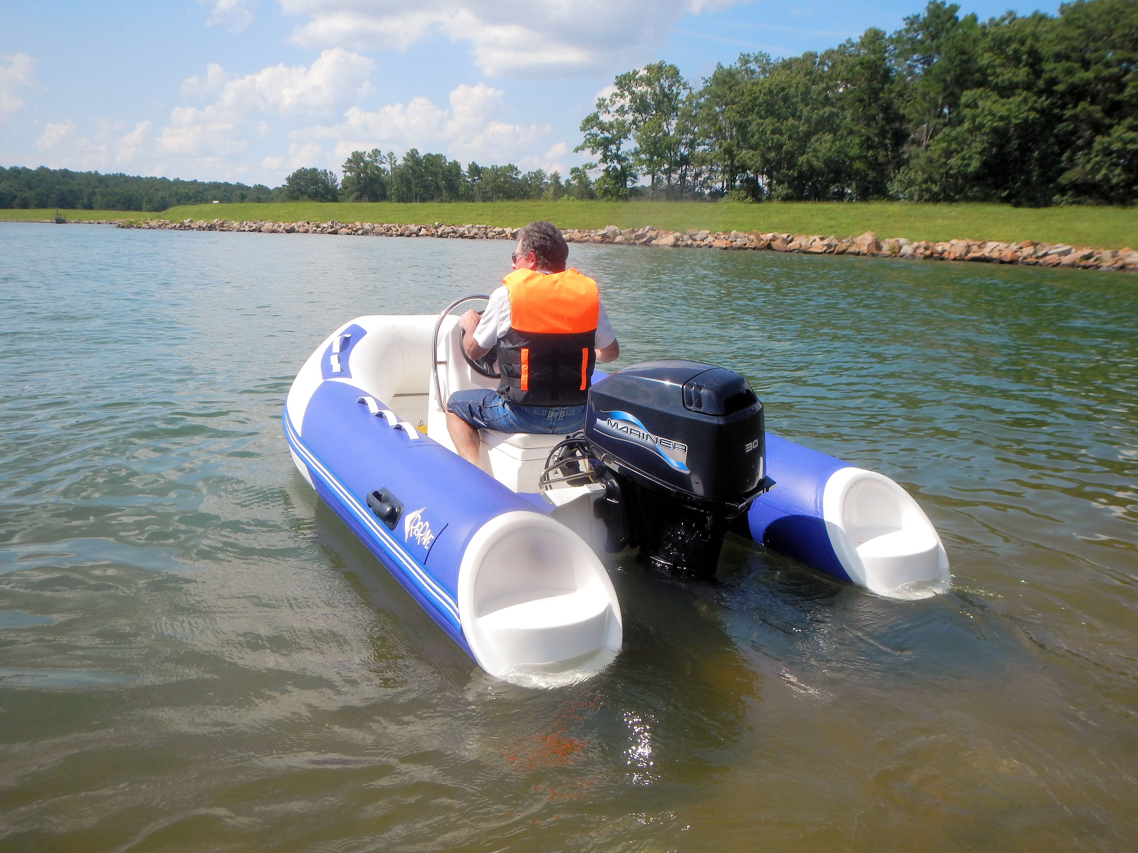 used inflatable sailboat