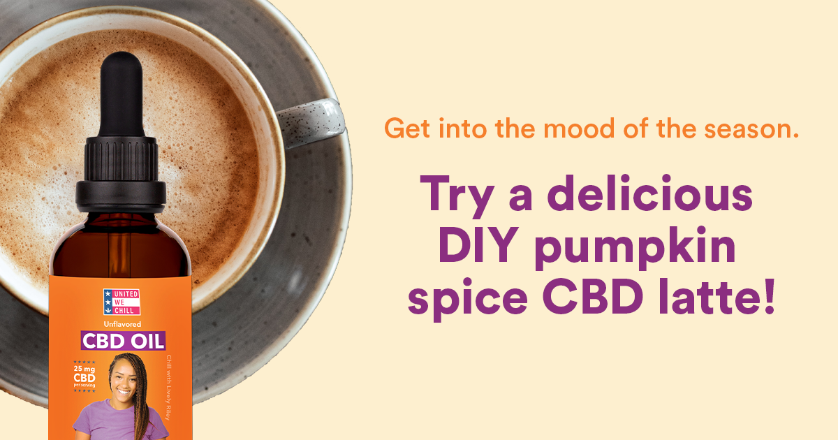 Pumpkin Spice CBD Latte