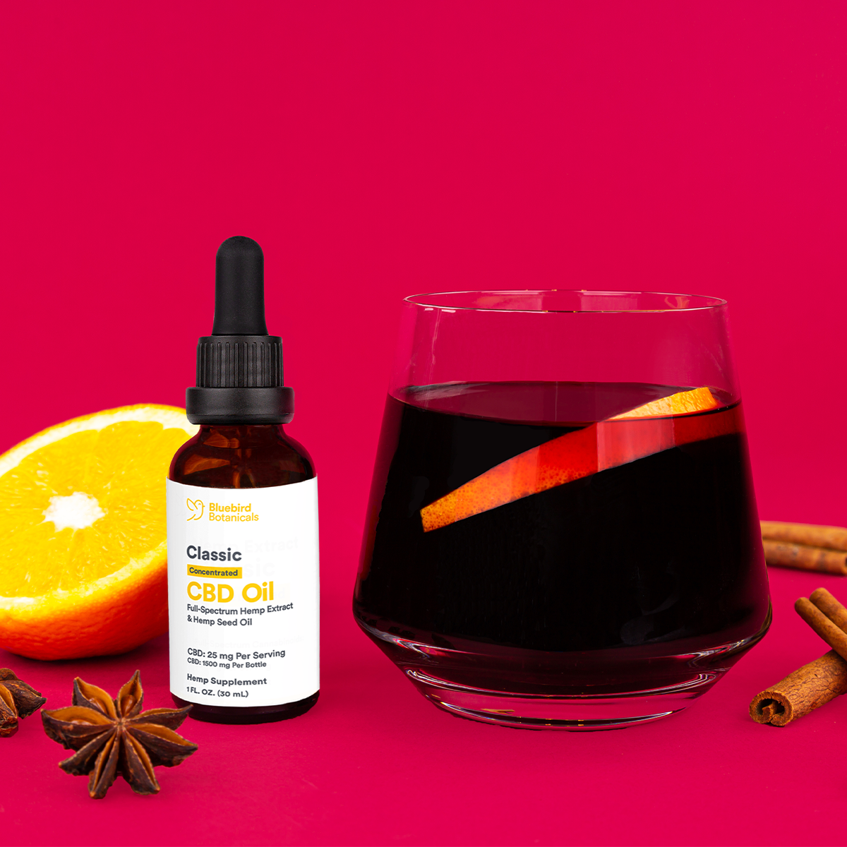 mulled wine with CBD