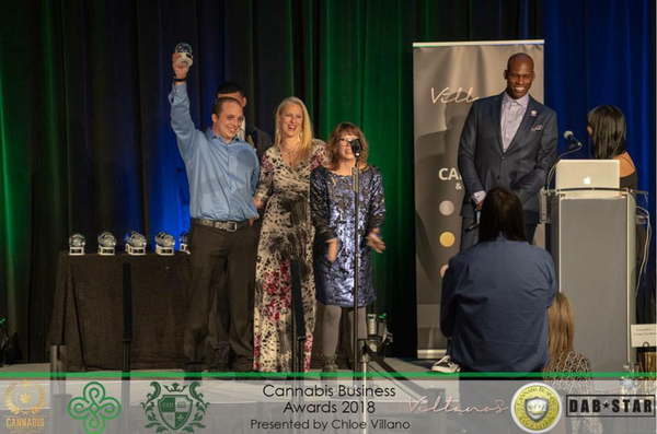 Bluebird Botanicals at 2018 Cannabis Business Awards