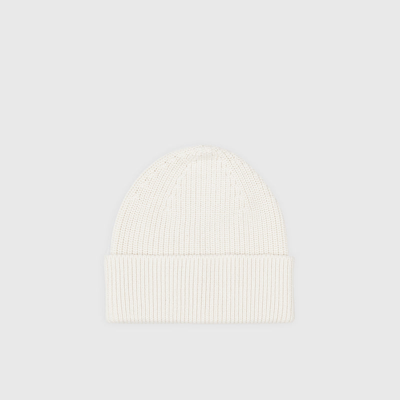 cotton white beanie