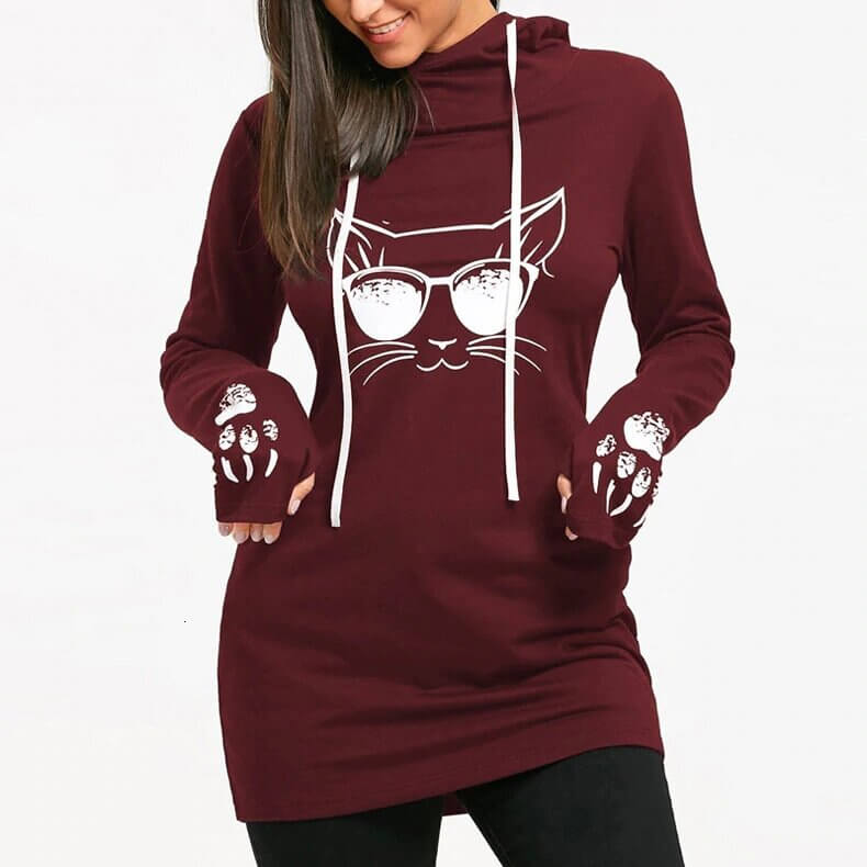 Pull Motif Chat Femme Vetement Chat Animoment