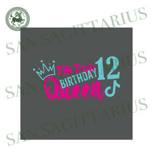 Free Free Tiktok Birthday Queen Svg 118 SVG PNG EPS DXF File