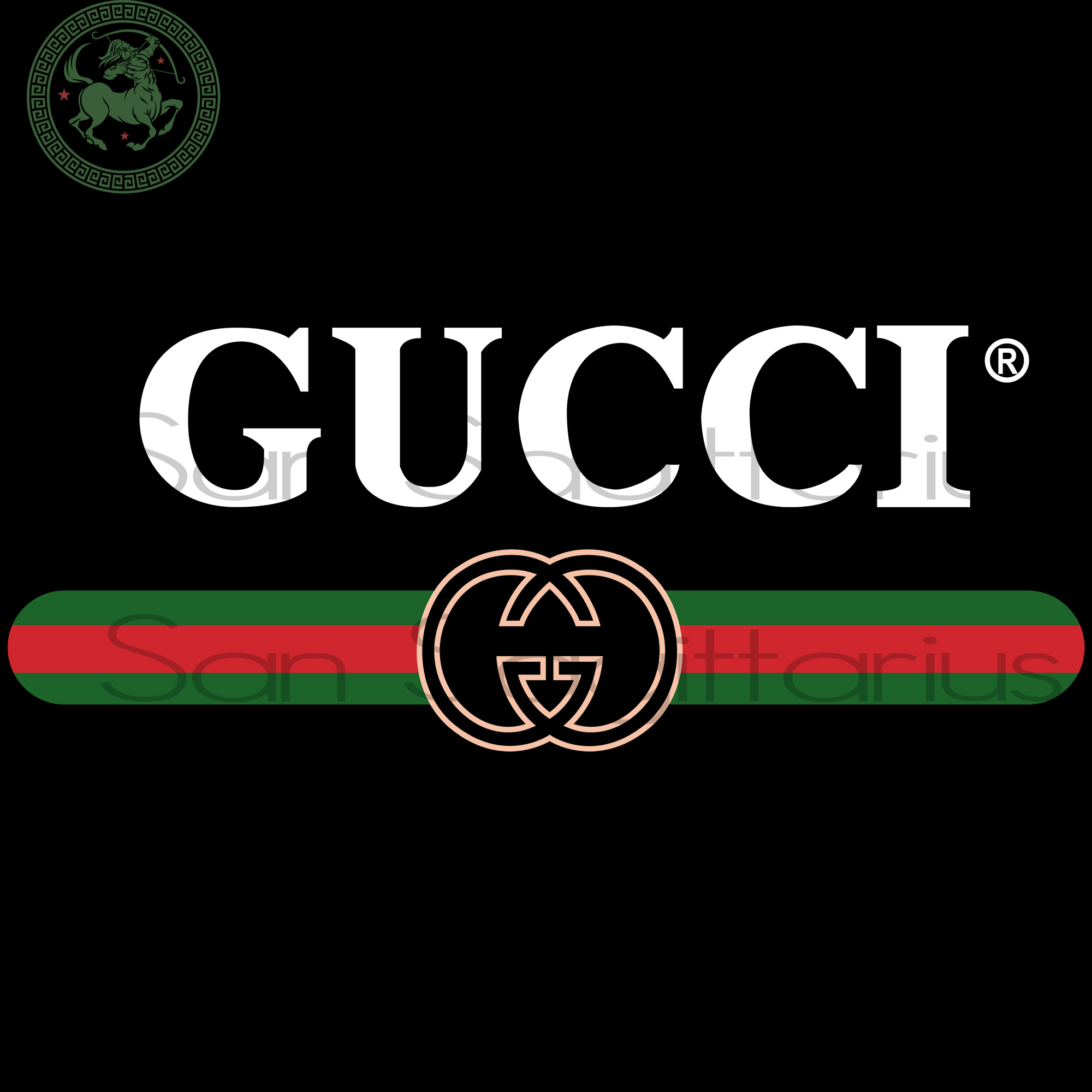 Download Gucci Logo Svg, Gucci Svg File, Gucci T Shirt, Vintage Gucci, Gucci Lo - San Sagittarius