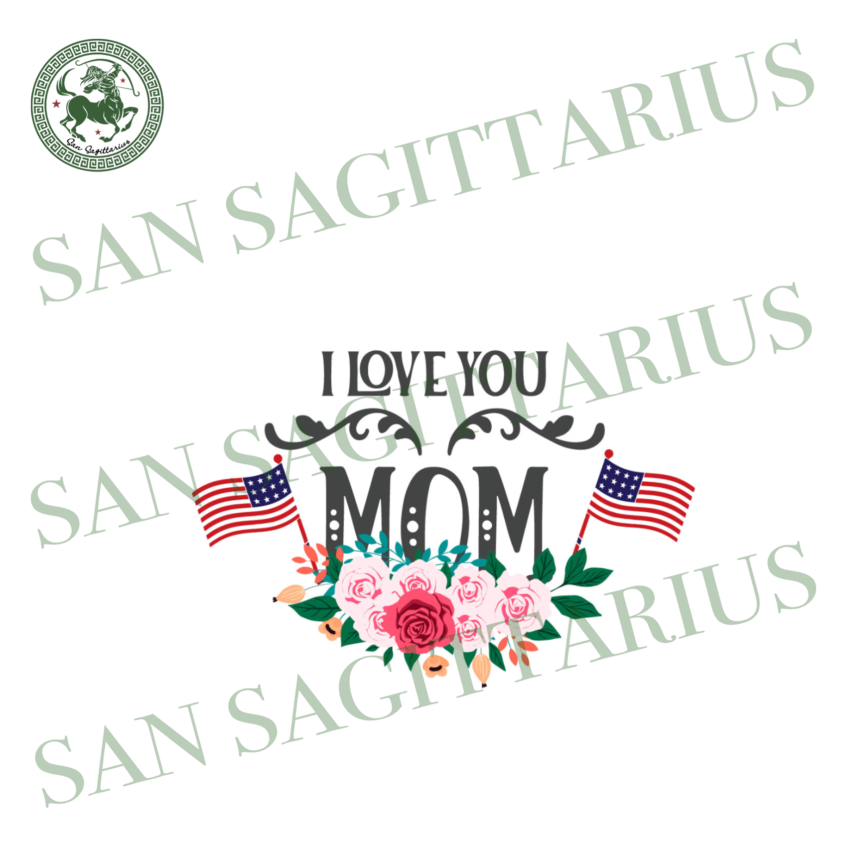 Download 4th Of July Mom Love Svg Independence Day Shirt For Mom Svg File Diy San Sagittarius