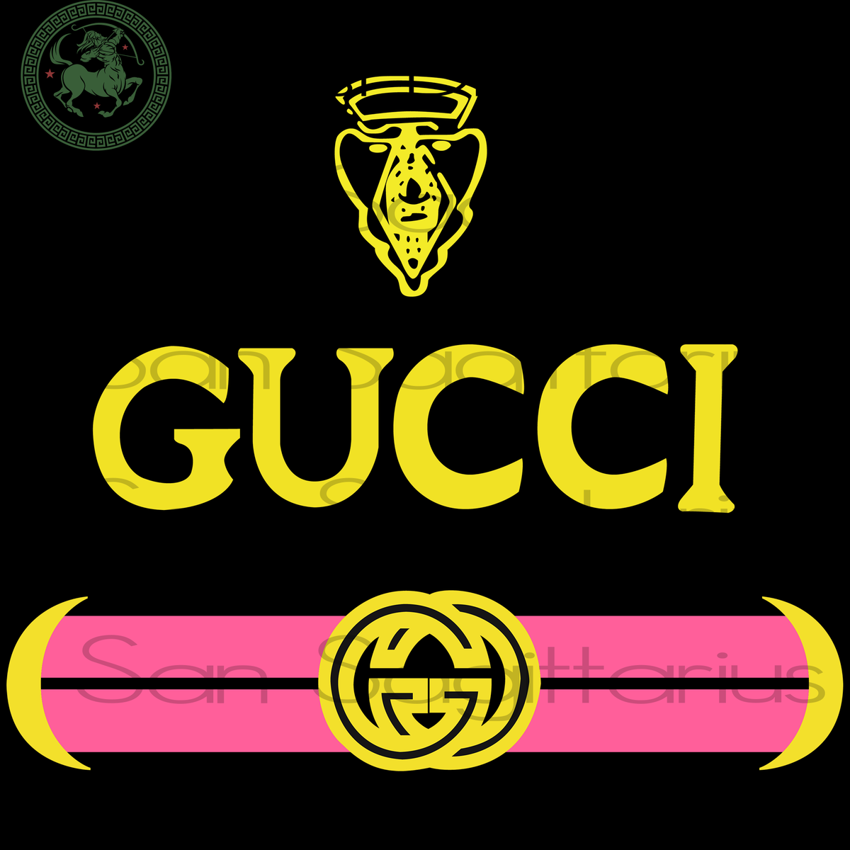 Download Gucci Logo Svg, Gucci Svg File, Gucci T Shirt, Vintage ...