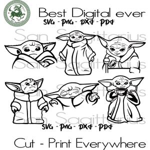 Free Free Baby Yoda Svg Black And White 149 SVG PNG EPS DXF File