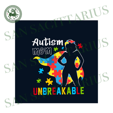 Download Autism Awareness Tagged Autism Mom Svg San Sagittarius