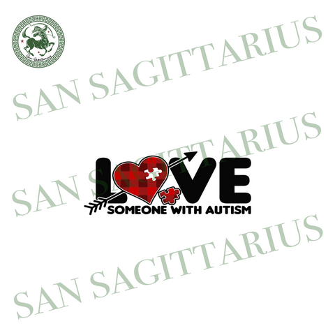 Download Autism Awareness Customized Tagged Autism Love Svg San Sagittarius