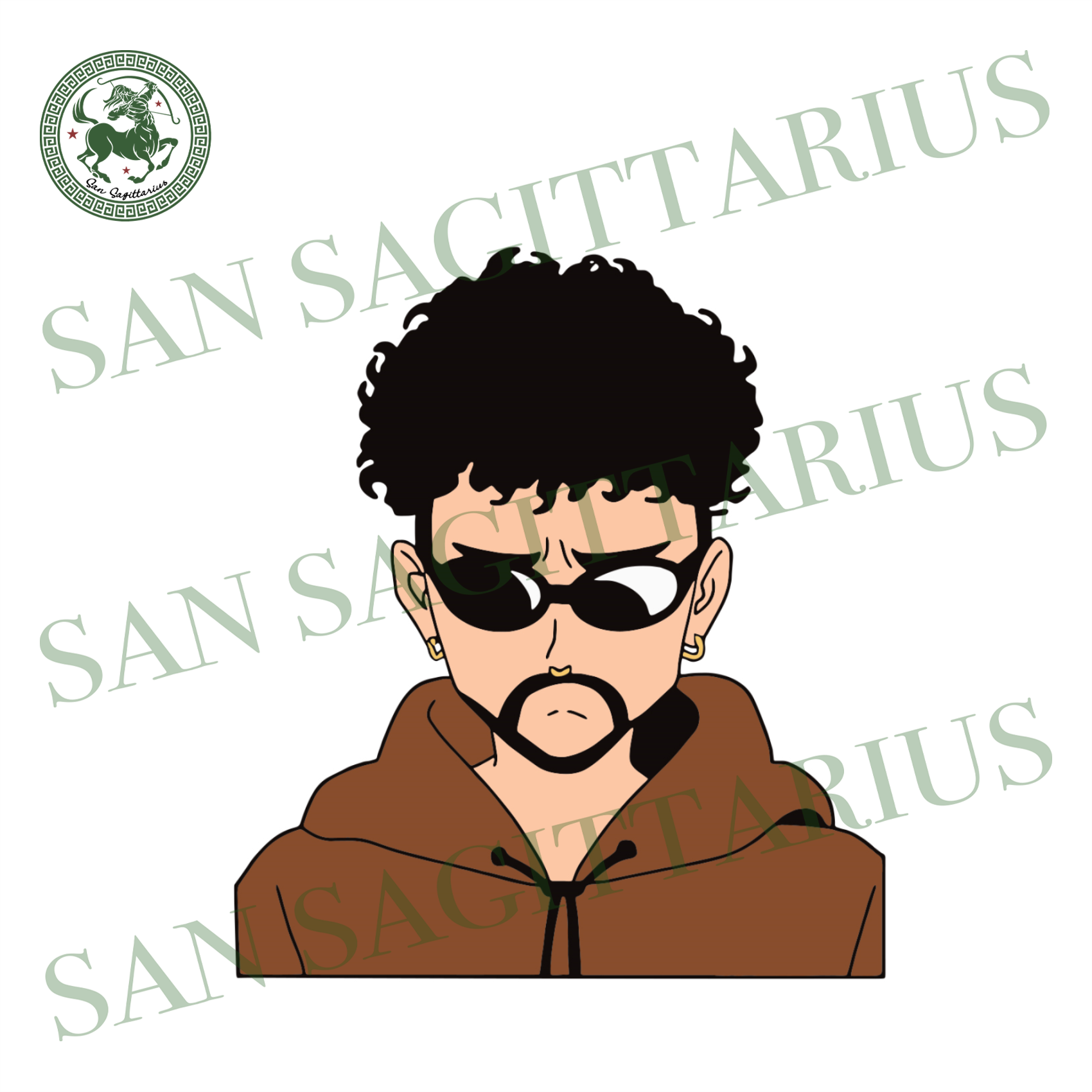 Download Anime Bad Bunny Yonaguni Svg Shirt For Anime Boys Svg Diy Crafts Svg San Sagittarius