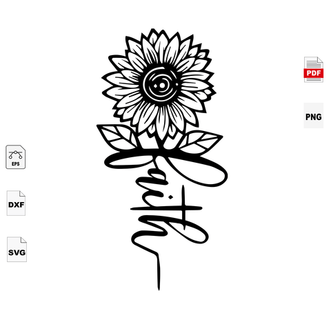 Free Free Sunflower Faith Svg Free 623 SVG PNG EPS DXF File