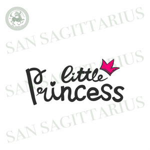 Download Little Princess Print Letter Crown Tshirt Stock Vector Svg Cartoon Sv San Sagittarius