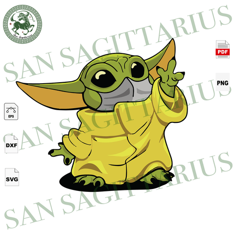 Free Free 209 Svg Face Mask Baby Yoda SVG PNG EPS DXF File