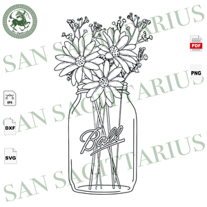 Free Free 238 Flower Jar Svg SVG PNG EPS DXF File