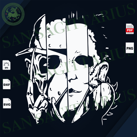 Download Funny Movie Character Svg San Sagittarius Tagged Horror Movie Lover