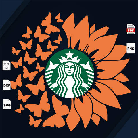 Free Free 227 Starbucks Sunflower Svg Free SVG PNG EPS DXF File