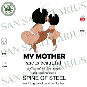 Download Mom And Daughter Black Mom Svg Black Girl Magic Mom Gifts Svg Mom San Sagittarius