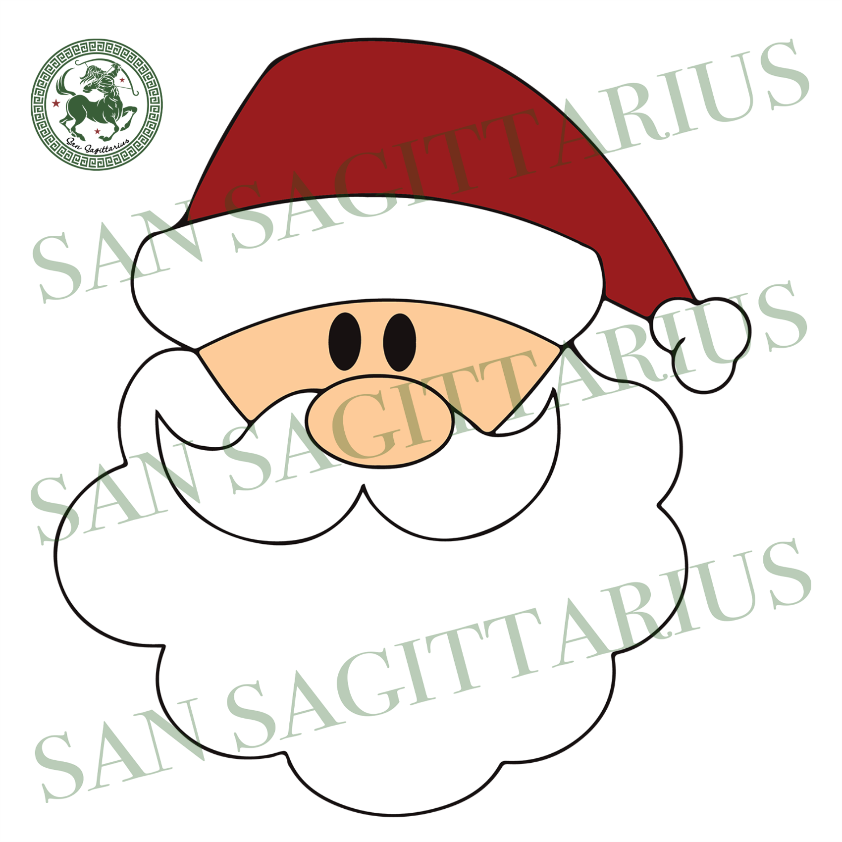 Download Santa Claus Svg Christmas Svg Santa Svg Santa Claus Svg Christmas San Sagittarius