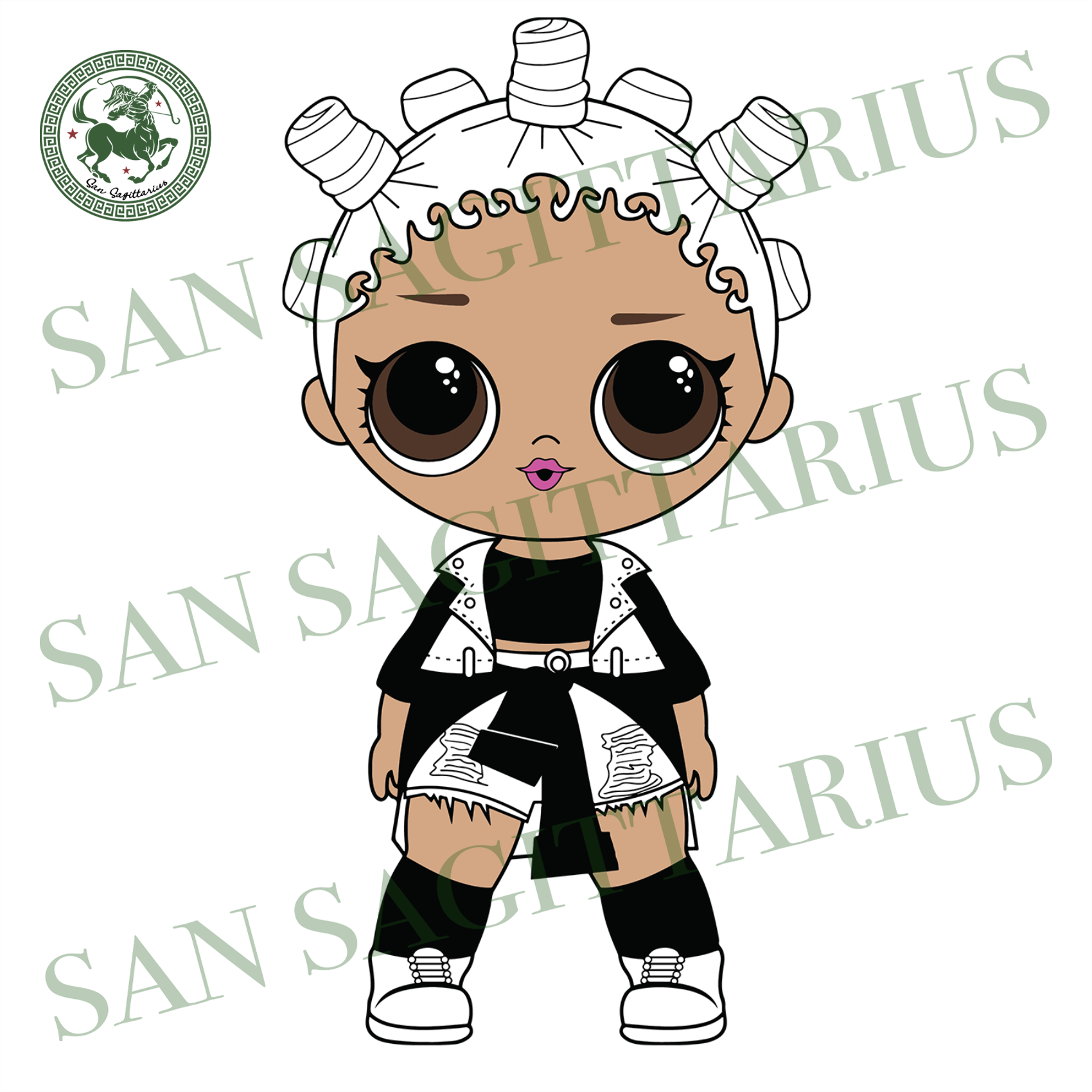 Free Free 105 Black Lol Surprise Dolls Svg SVG PNG EPS DXF File