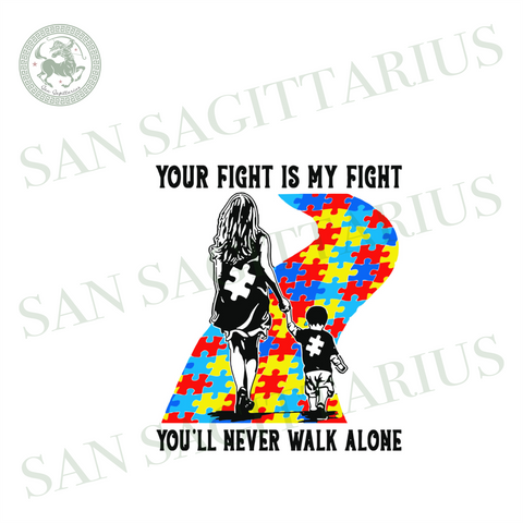 Cancer Awareness Fight Difficulty ged Autism Mom Svg San Sagittarius