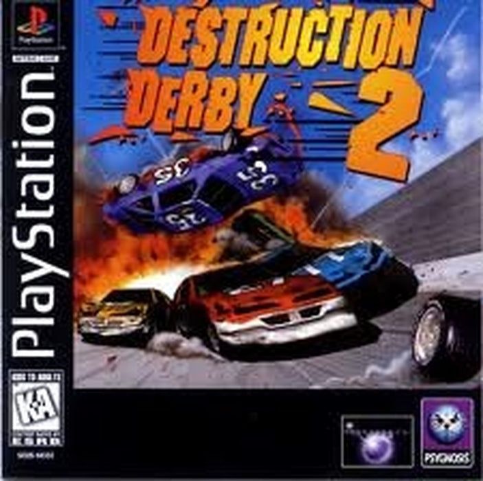 playstation 1 destruction derby