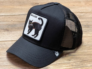 Goorin Trucker Cap Bad Luck Cat Back One Size West French