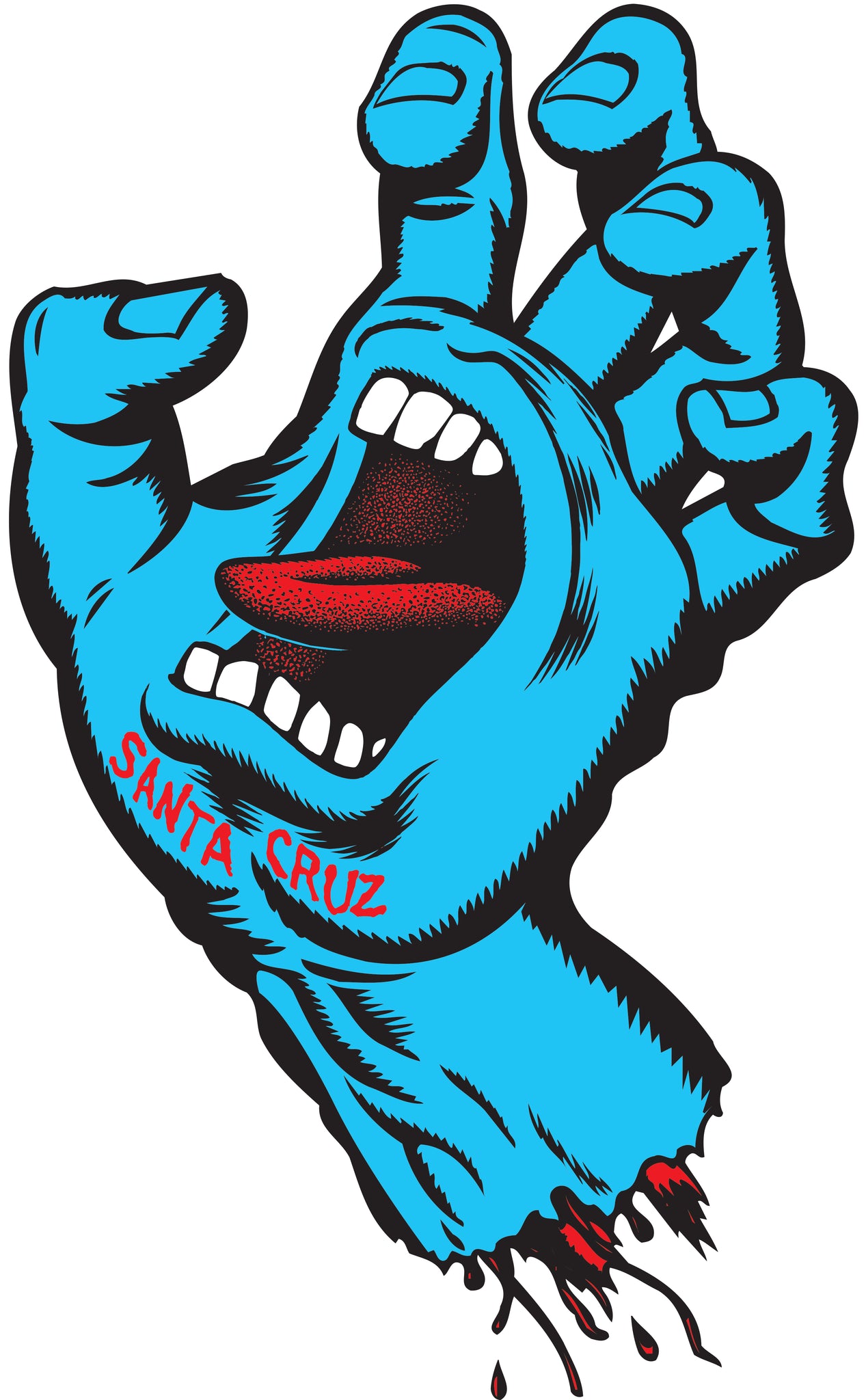 Featured image of post Screaming Hand Santa Cruz Stickers The iconic santa cruz screaming hand sticker