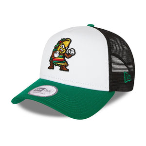 fresno grizzlies fighting taco hat