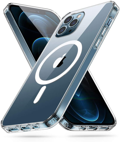 iPhone 12, 12 Pro & Pro Max, Protector MagSafe Anti-golpe, Ultra-claro