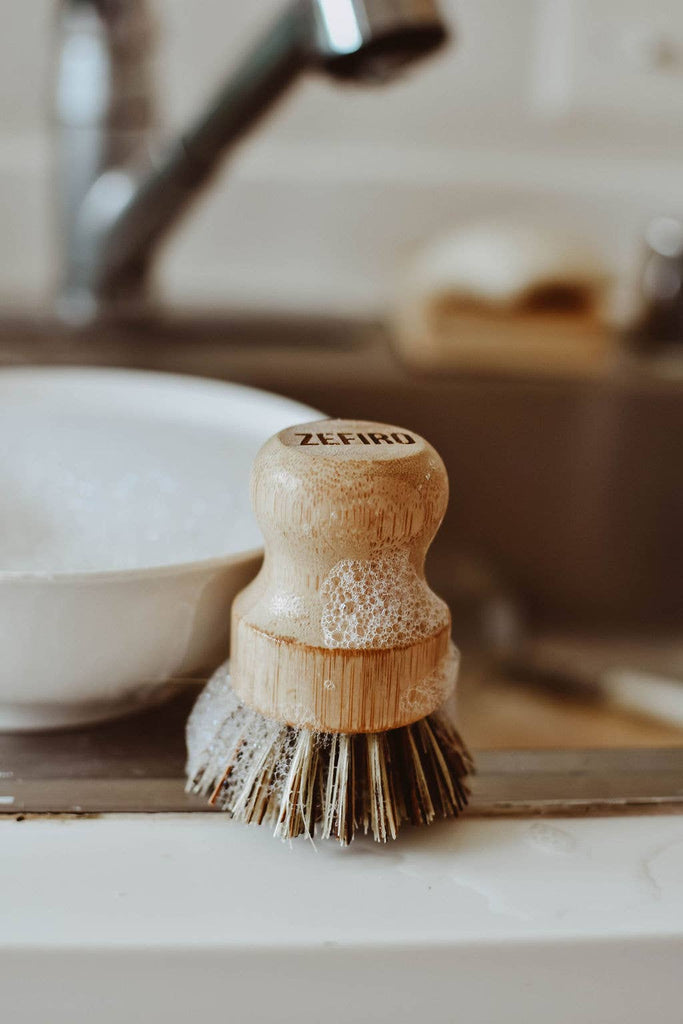 Refill Head for New Dish brushes - Palm Fibre – Zefiro Chicago