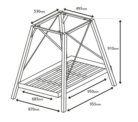 The-Classic-Granite-Portable-Stand-Dimensions