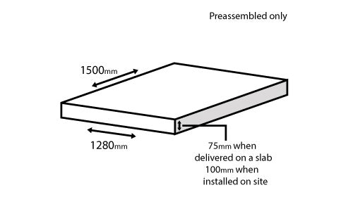 The Entertainer Slab Dimensions