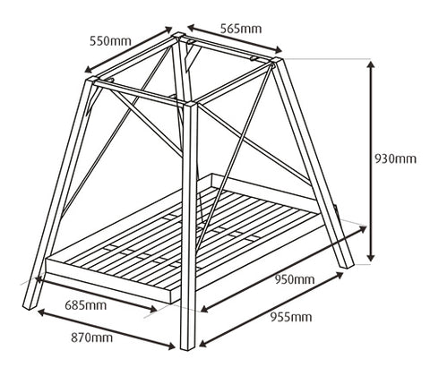 The-Fibreglass-Portable-Stand-Dimensions-Diagram
