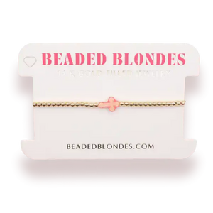 BB BEAD BRACELET: CROSS - The Palm Tree Boutique