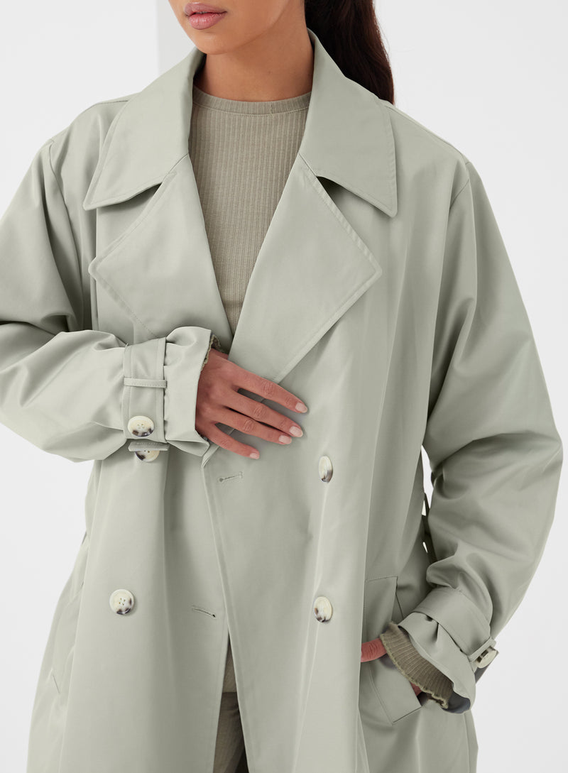 Everyday Belted Trench Jacket | angeloawards.com