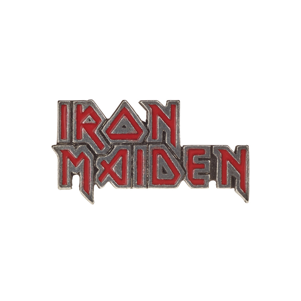 Iron Maiden Enamelled Logo Pin – Grim Haven Clothing