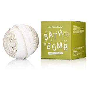 Seaweed & Sea Salt Bath Clay Bath Bomb - All Things Soap - Seaweed Bath Company